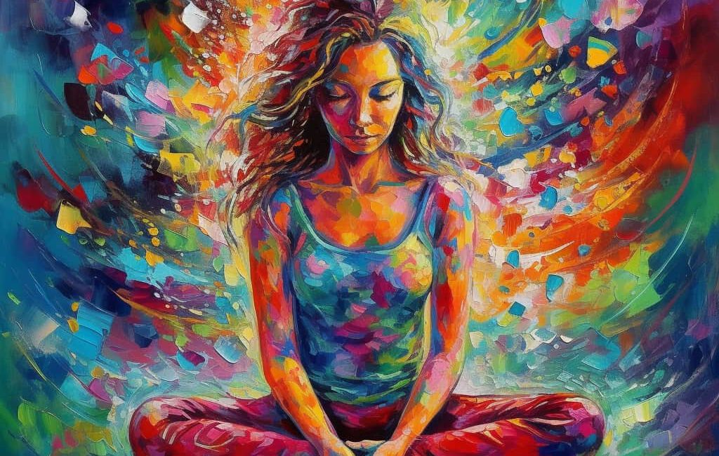 Kleurrijke meditatie
