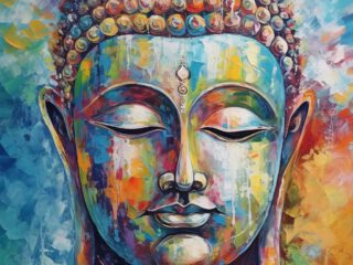 Boeddha kunst voor mindfulness